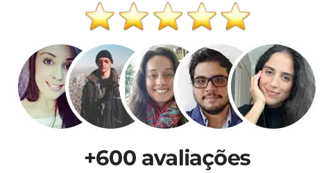 Avaliações 5 estrelas