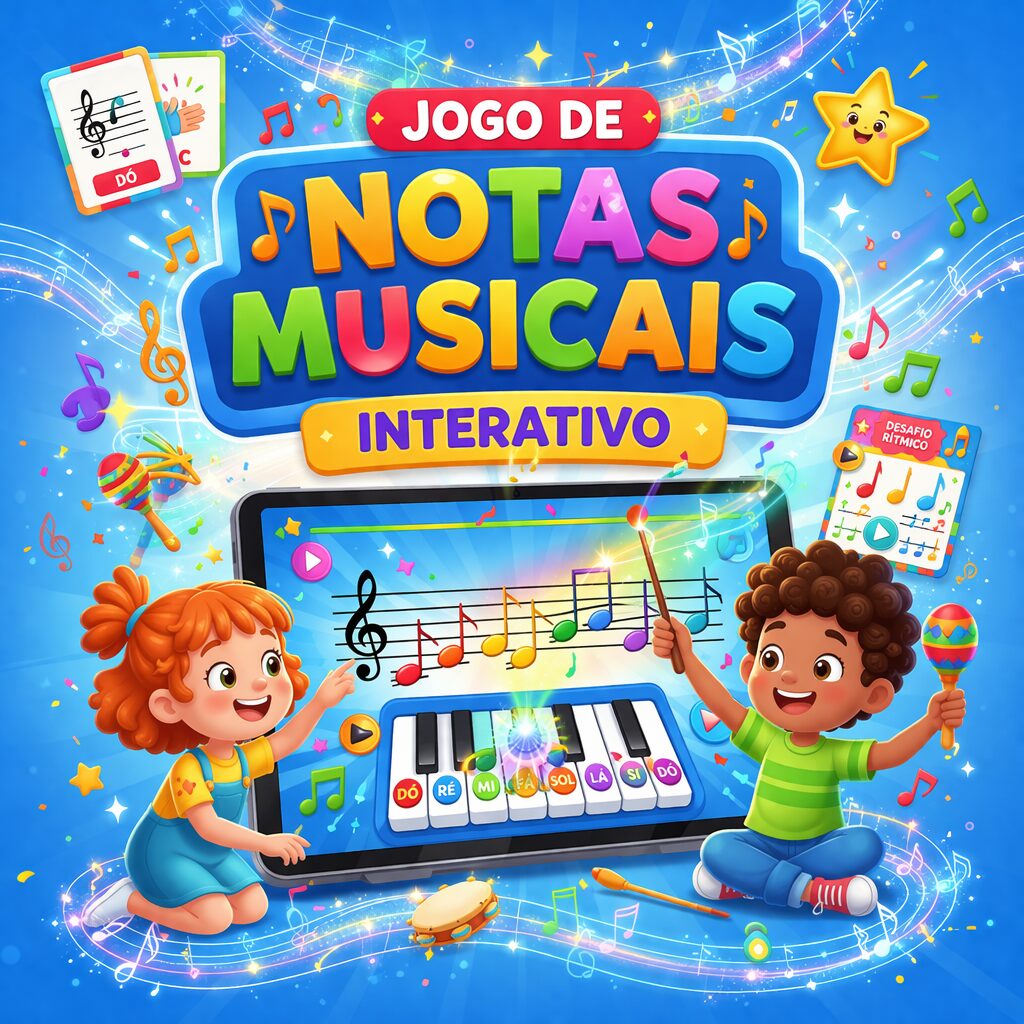 Jogo de Notas Musicais