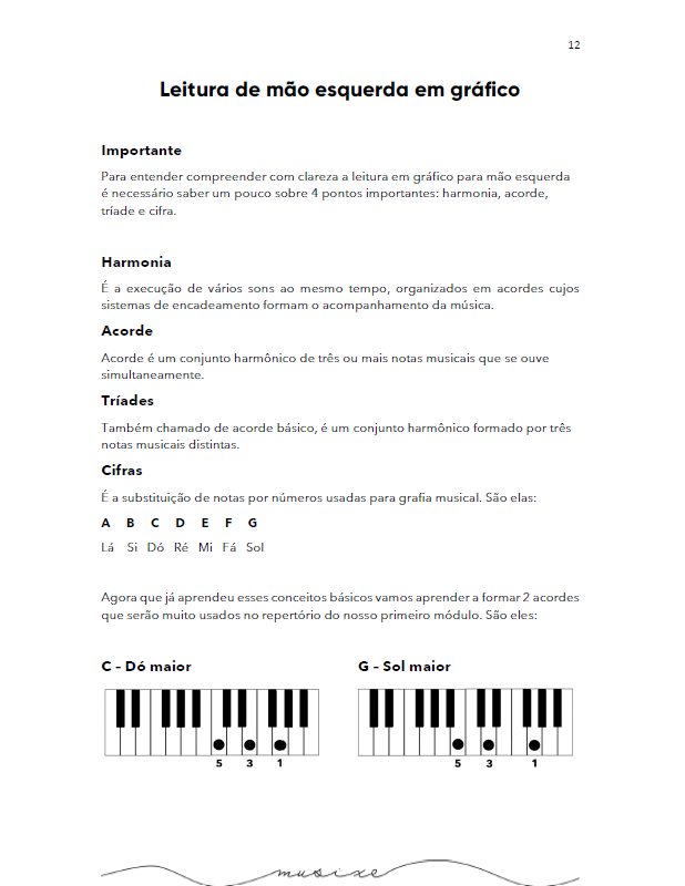 Leitura mão esquerda